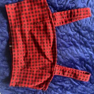 Forever 21 red crop top